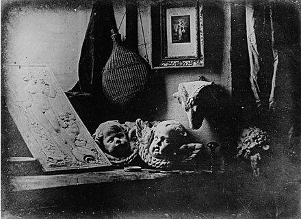 El-taller-artista-Louis-Daguerre-Daguerrotipo El taller del artista Louis Daguerre